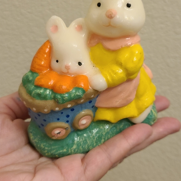 Vintage Easter Bunny Candles - Picture 3 of 7